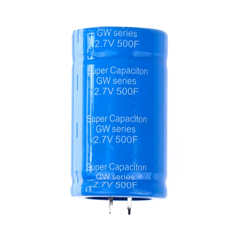 Farad capacitor 2.7v 500f conjunto, super capacitância com placa de proteção, capacitores automotivos