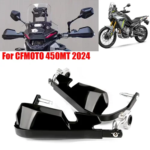 Para CFMOTO 450MT CF MT450 450 mt guardamanos de motocicleta Protector de mano barra de suspensión parabrisas accesorios de motocicleta