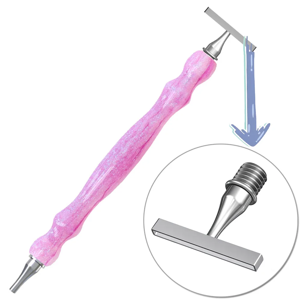 New thin stainless steel tip for diamond painting art tools dotting pen tool accessories