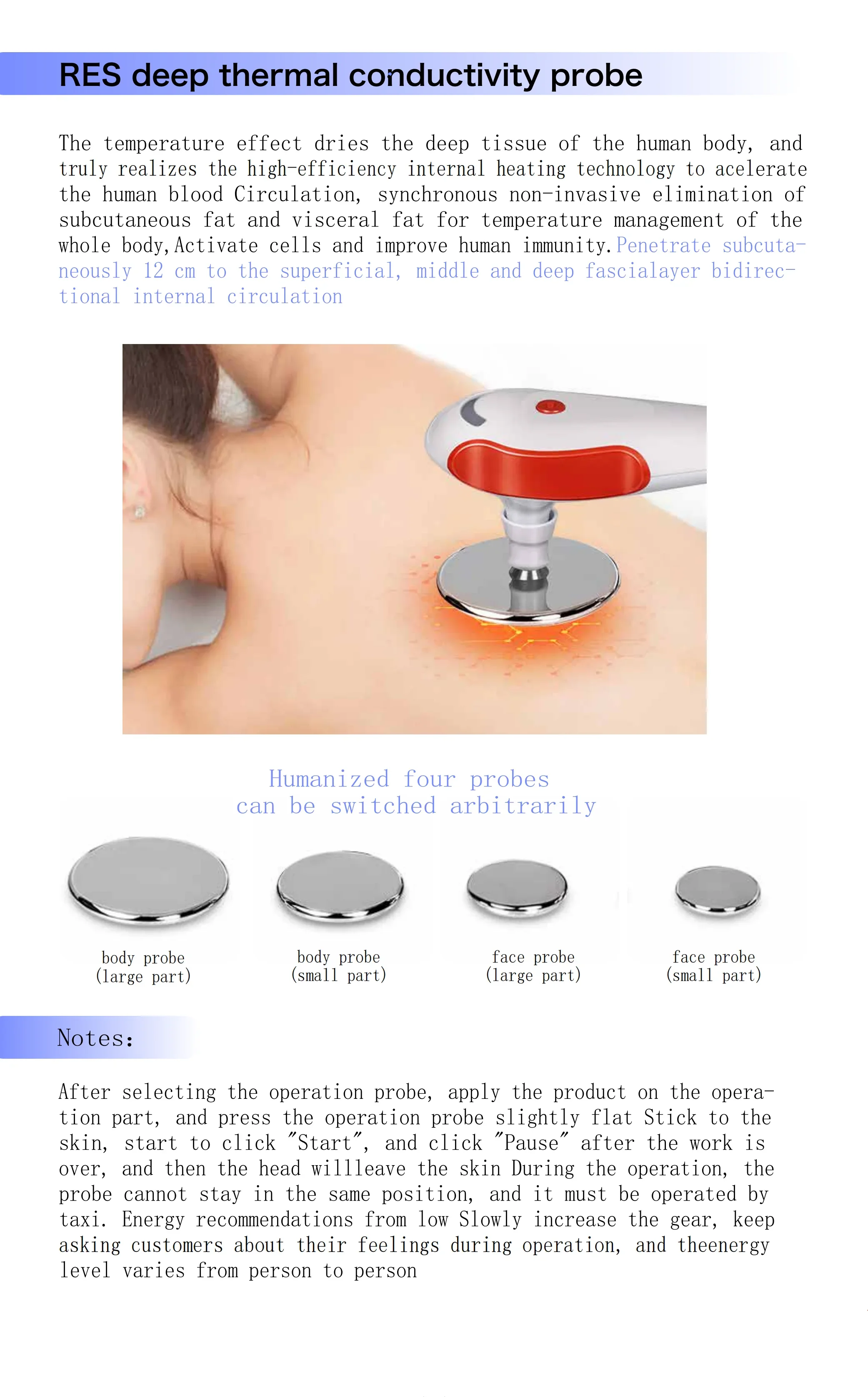 PeiqiPortable Tecar R Therapy Mhine، RET CET جهاز تنحيف الجسم بالإنفاذ الحراري، تخفيف الآلام، شد S، INDIBA العناية العميقة،