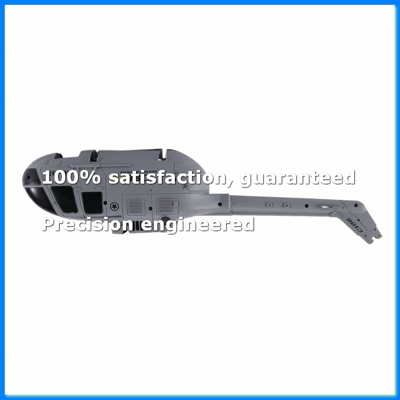 ●C186 C-186 Pro Shell Cover Set RC Helicopter Airplane Drone Spare Parts Upgrade Accessories,Grey
