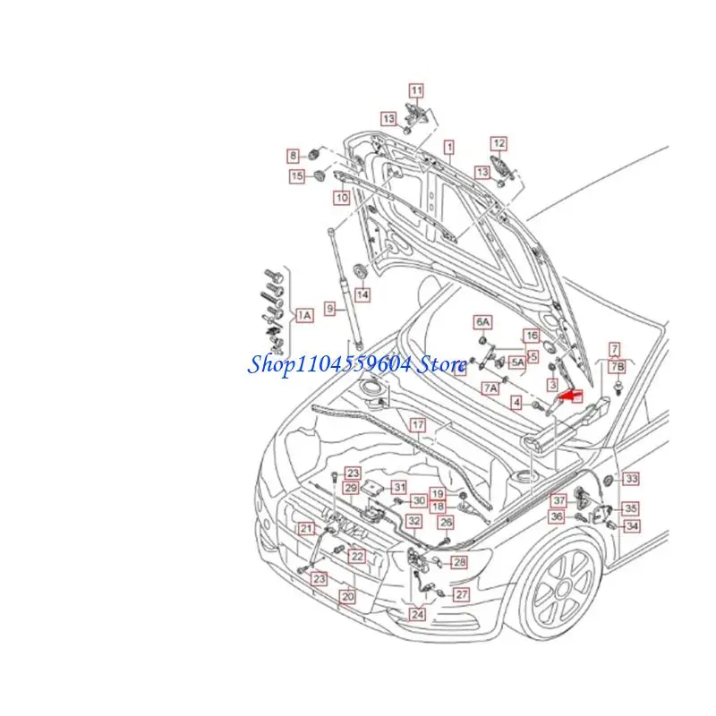 12QM 8V0823823F 8V0823823D نظام تشغيل غطاء أمان السيارة سريع الاستجابة مع مجموعة أجهزة استشعار مزدوجة للكشف السريع عن التأثير 2x #4