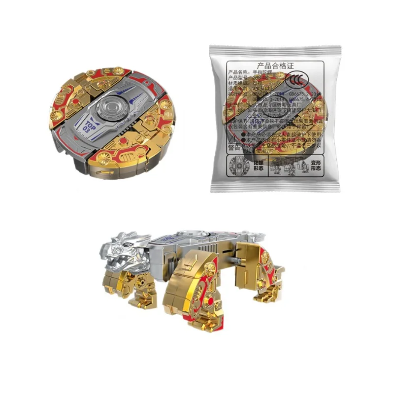 Nouveau dinosaure déformé Spinner Fidget jouets enfants main doigt gyroscope Spinner Anti-Stress adulte jouets sensoriels enfants jouets cadeaux