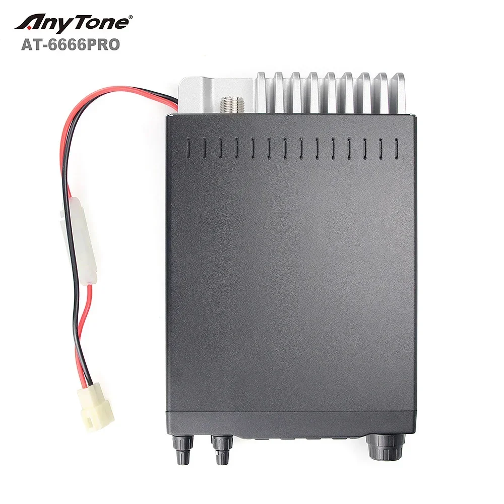 ANYTONE AT-6666PRO CB Radio 28.000 - 29.700 Mhz 40 canales CTCSS / DCS Transceptor móvil AM/FM/SSB Radio de 10 metros