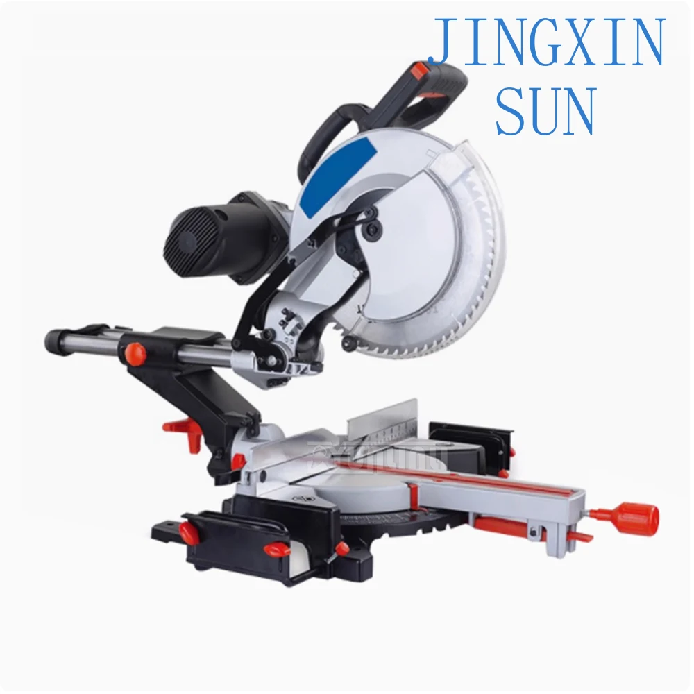 8~12 inches Miter Saw Multifunctional 45 Degree Aluminum Sawing Machine Metal Wood Plastic Aluminum 220V