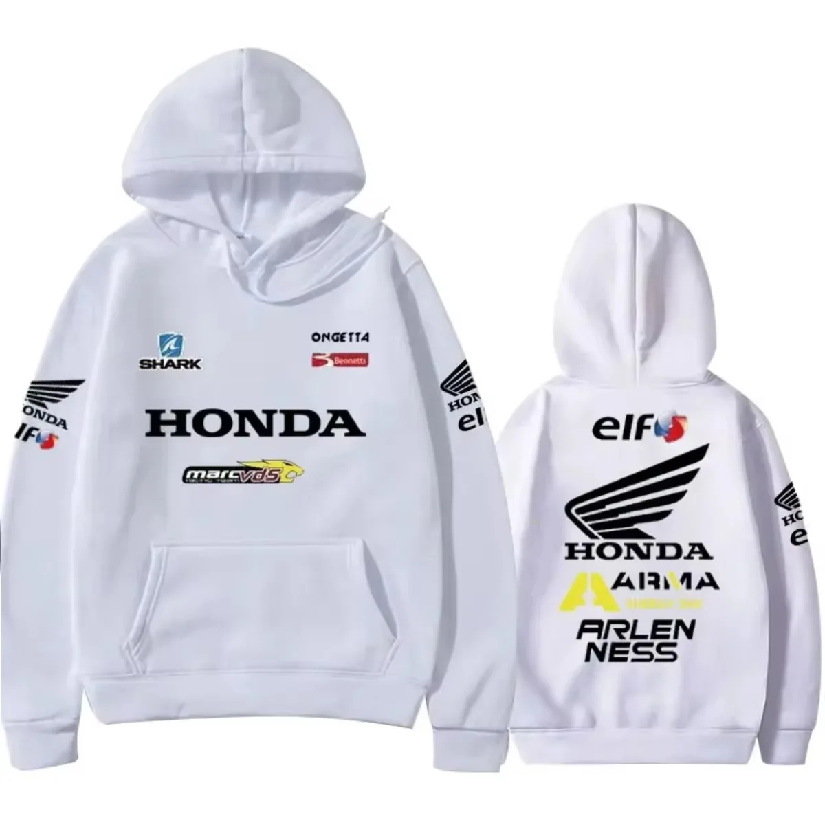 

Honda 2025 Honda Logo Motorcycle Hoodie Outdoor Riding Jacket, Honda Motorcycle Race, All-season Fan Clothing, Men's Wear
