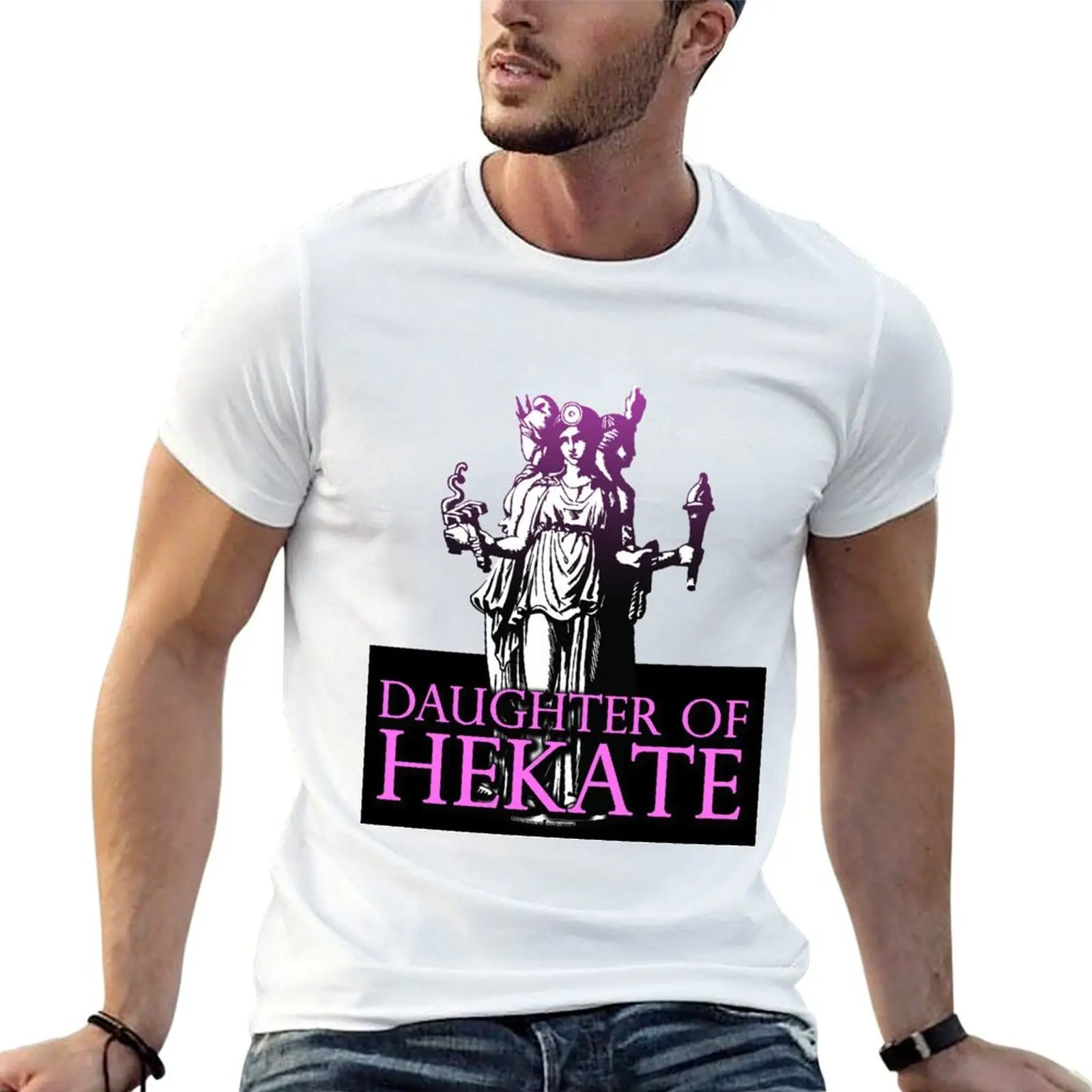Daughter of Hekate - The Goddess of Witches T-Shirt luxury designer quick drying fruit of the loom mens t shirts