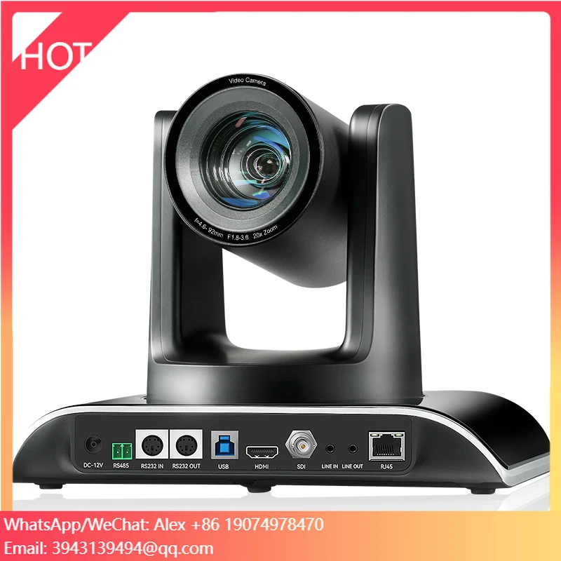 

TEVO-VHD620A Autotracking 20X Optical Zoom USB RJ45 SDI Video Conference Room USB 1080P Camera System For Business Meeting