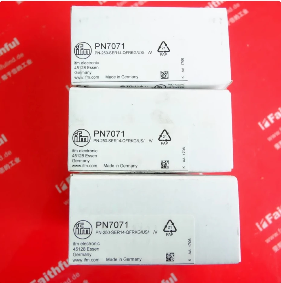 

ifm PN7071 новый датчик давления IFM PN250-SER14-QFRKG/US//V