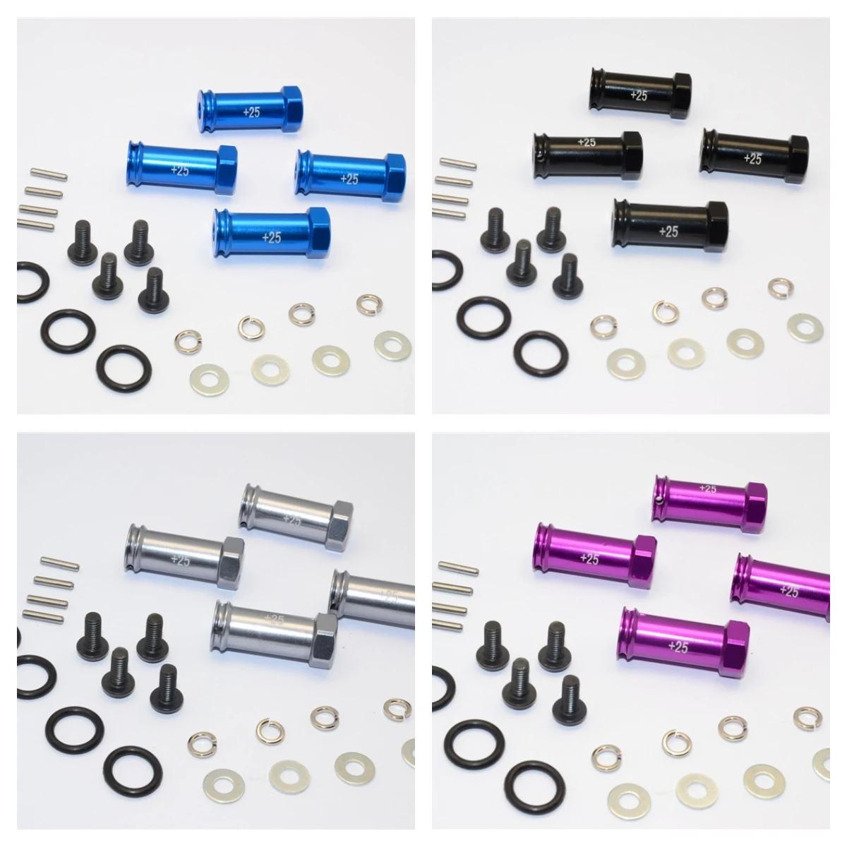 

GPM TRAXXAS 1/10 Slash 4X4 For Aluminum Hex Adaptor (+25mm)