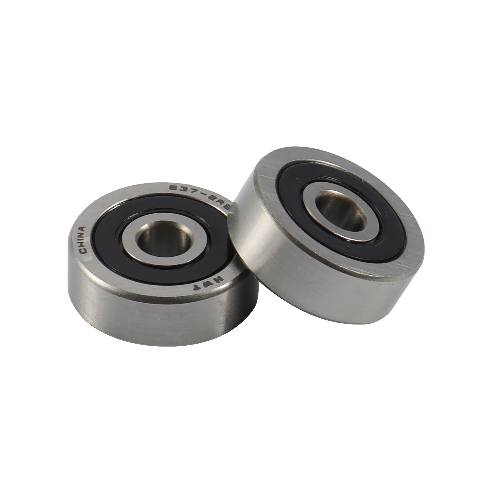 10Pcs 637-2RS Double Rubber Sealed Bearings 7X26x9mm, Deep Groove Ball Bearings,High Speed Skateboard Bearings