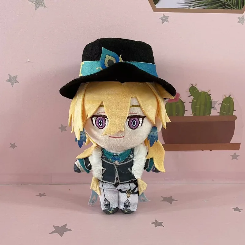 Anime Honkai: Star Rail Aventurine Plush Doll Toy 20cm Catoon Cosplay Cute Soft Stuffed Pillow Fans Christmas Gift