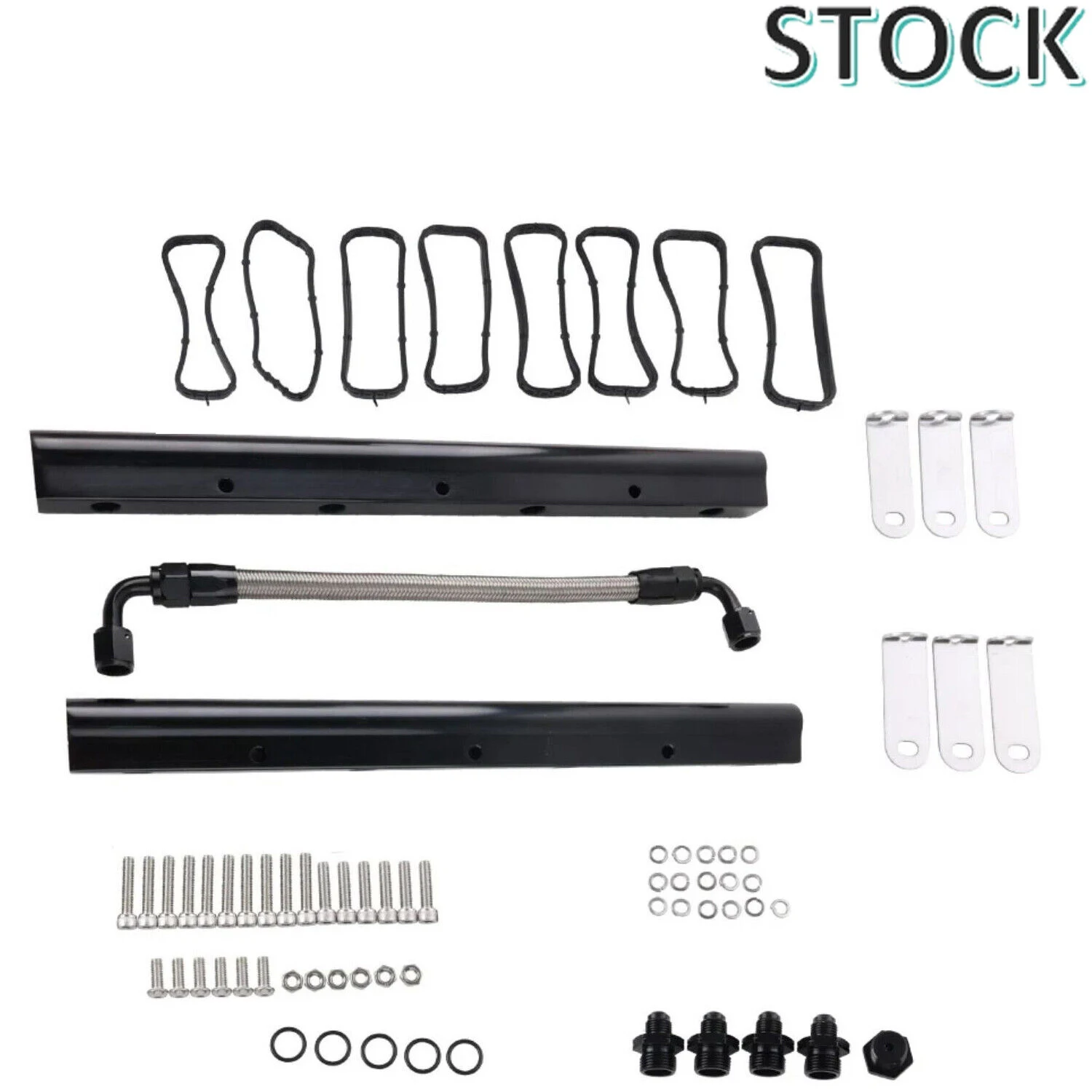 Boost Performance For VW Audi MK4 Golf Jetta Beetle A4 GTI GLI 1.8T Billet Intake Fuel Rail Kit