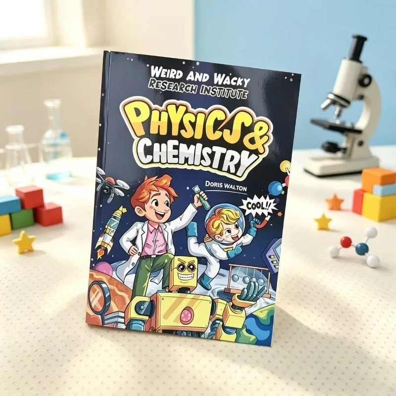 Weird and Wacky Research Institute: Physics & Chemistry Children STEM Science Educational Picture Book