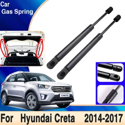 Car Trunk Hydraulic Rod For Hyundai Creta IX25 2014~2017 2015 Car Trunk Tailgate Gas Strut Shock Strut Lift Supports Accessories