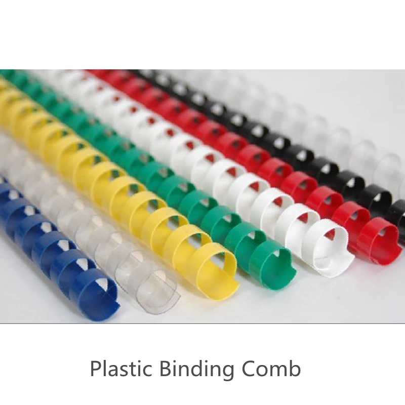 2088G Heavy duty plastic comb ring binding machine with free printing LOGO