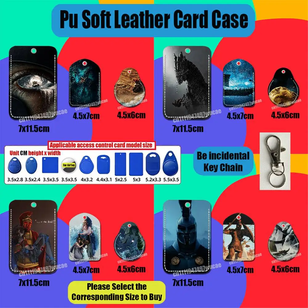 For Odysseus Odyssey Athena For AirTag Case Card Holder Sleeve ID Credit Bank Access Badge For Air Tag Case Shell