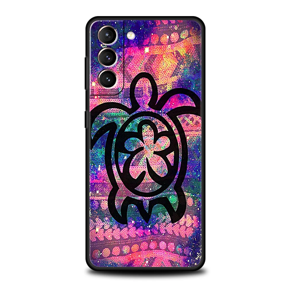 Cute Little Turtle Case for Samsung Galaxy S24 S23 S22 S20 S21 FE Ultra S24 S23 S10 S10E S9 S8 Plus 5G Silicone Phone Cover Capa