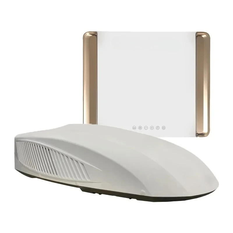 

Puremind Car Roof Top Split Type 12V 24V 110V 240V Conditioning System Units Travel Car Camper Caravan RV Air Conditioner