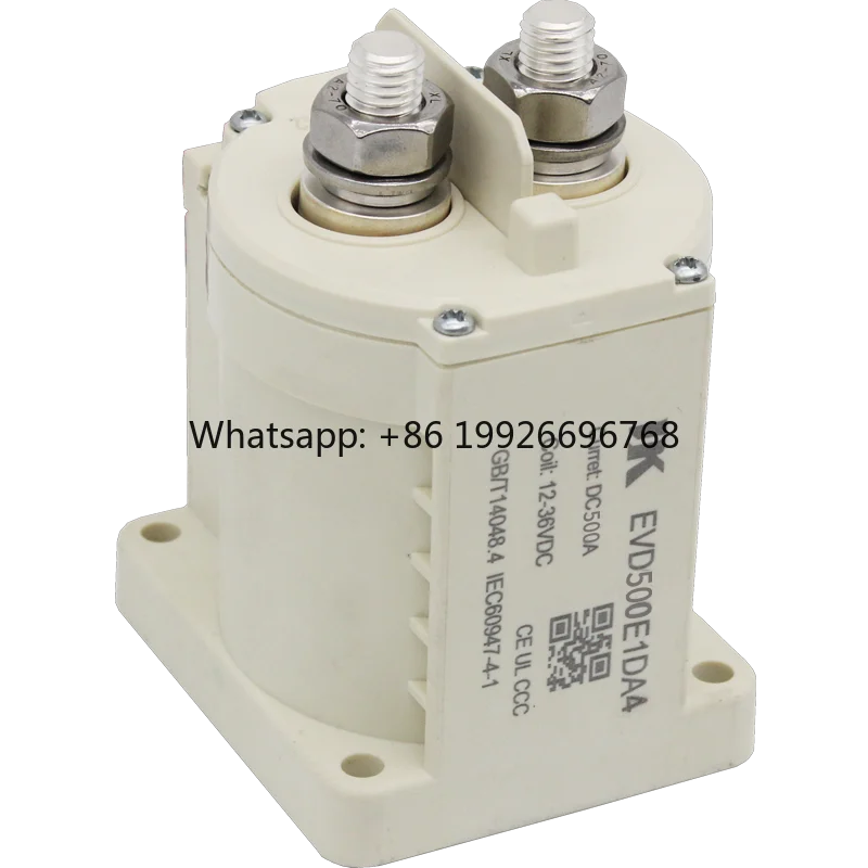 

EVD500E1DA 400A/500A/600A DC Contactor Solar Battery and VRLA Other DC High Voltage Application 6v 12v 24v 28v 36v 48v 72v
