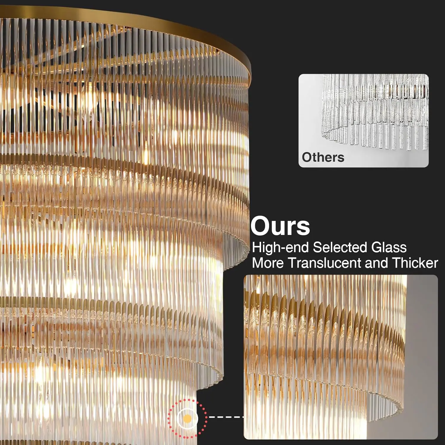 

Стеклянная подвесная люстра для лофта, высокая потолочная длинная лестница, большие хрустальные люстры для прихожей, фойе, лестницы