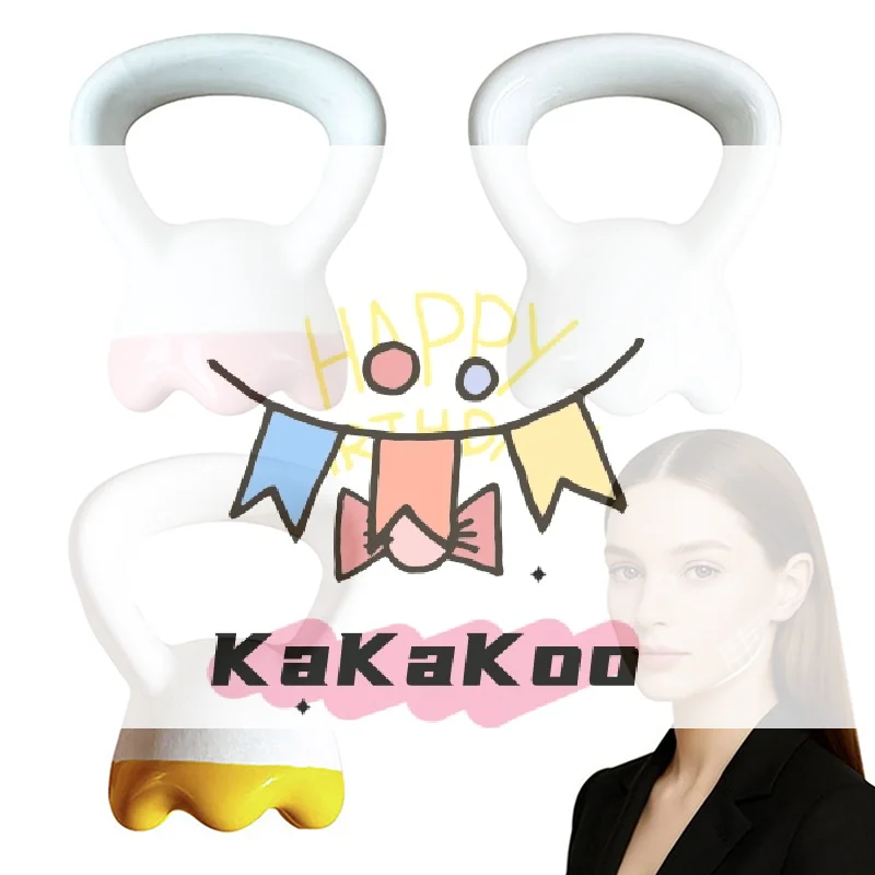 

Массажная пластина Гуа Ша, керамическая массажная доска Гуаша, форма кольца, подтяжка кожи, компактная, эргономичная для лица, головы, плеч, колена