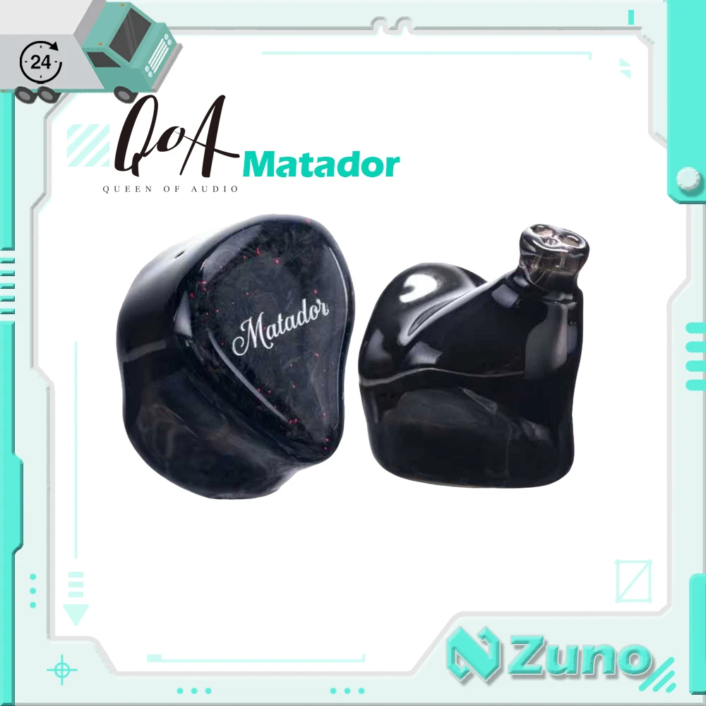 Zuno Choice】QoA Matador Wired Earphones Hifi 2DD+4BA In Ear