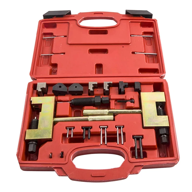 Car Engine Camshaft Timing Chain Rivet Tool Kit For Mercedes Benz M271 M273