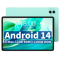 Teclast P50S Android 14 Tablet, 11 Inches 1280X800, Unisoc T606 Octa Core, (4Gb+6Gb Expansion)Max.10Gb Ram, 128Gb Rom(Support Tf 1Tb), 8000Mah, Type C