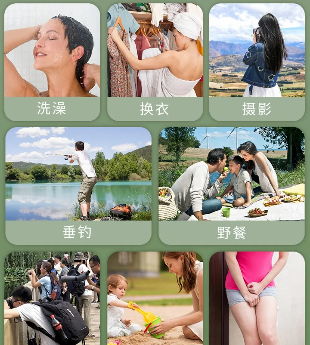 خيمة دش خارجية، خيمة مرحاض متنقلة للتخييم المحمولة، غطاء تغيير غرفة الاستحمام، خيمة تصوير لصيد الأسماك #6