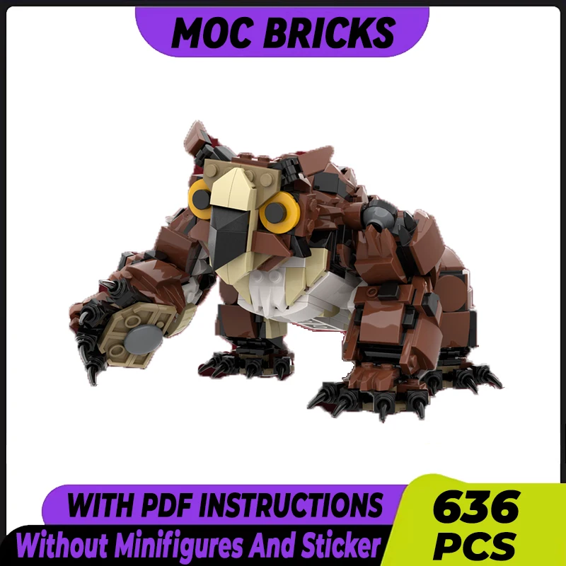 

Popular game Model Moc Building Bricks Monsters In The Forest Technology Modular Blocks Gifts Christmas Toys DIY Sets Assembly