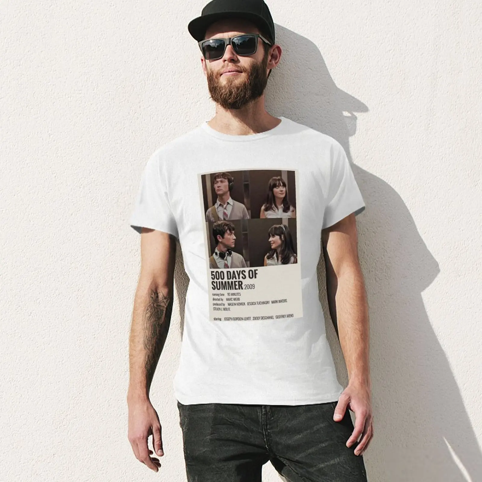 Days Of Summer Vintage T-Shirt kawaii clothes tops t shirts for men graphic
