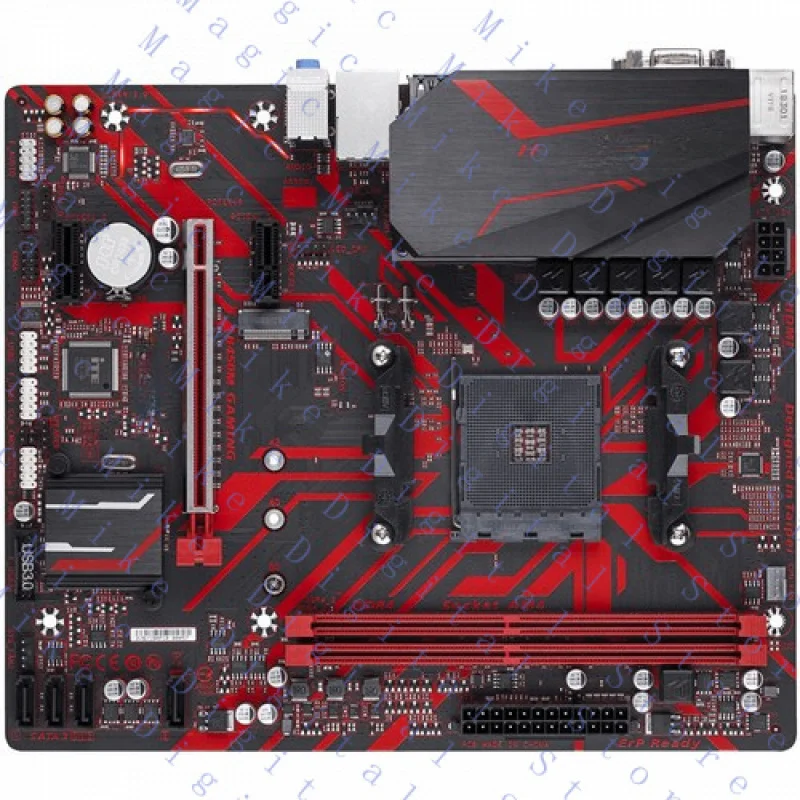 

H for GIGABYTE B450M GAMING Motherboard AMD B450 Socket AM4 DDR4 M.2 m-ATX VGA Ryzen