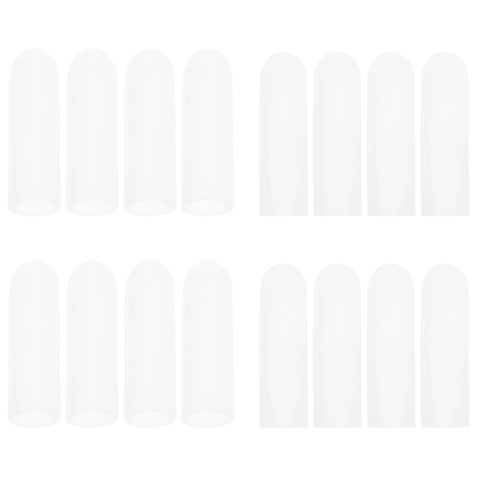 Silicone Finger Protector Reusable Non-Slip Wear-Resistant Finger Sleeve For Kitchen Garden Construction Painting Work