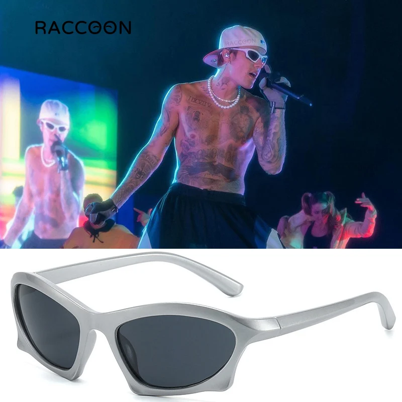 Vintage Y2K Sunglasses Men Fashion Hip Hop Steampunk Sun  display picture 1