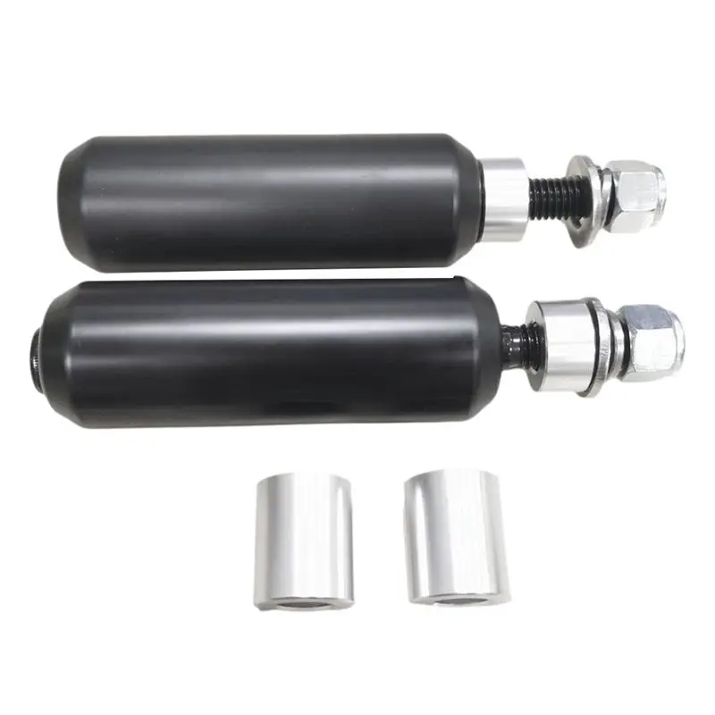 WF-Left& Right 4.5 Inch Upper Crash Bar Shock Sliders Mounts Slippery Bar For Dyna Street Bob FXDB 2006-2017
