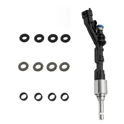 4 Set GDI Fuel Injector 0261500298 8W93-9F593-BC LR069897 Repair Kits For Land Rover LR4 Range Rover Sport Jaguar XF XJ