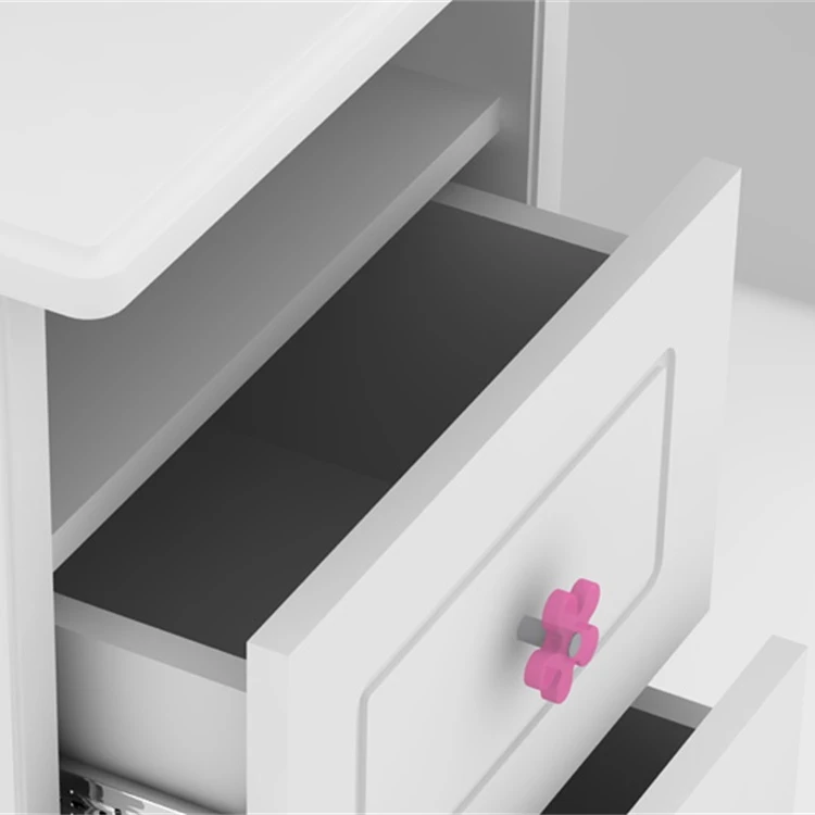 Kids Study Table com gavetas, Children Desk and Chair, Factory Supply