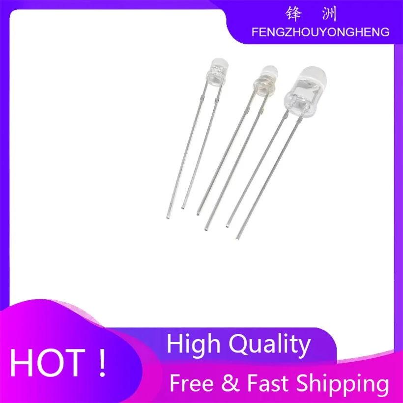 20pcs Photosensitive Diode Photosensors Photo LED 5MM F3 F5 3MM Photodiode