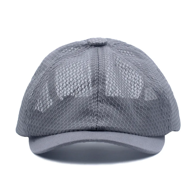 Breathable Summer Men\'s Beret Hat Cool and Airy Design for Ultimate Comfort Polyester 57-61cm Sun Caps