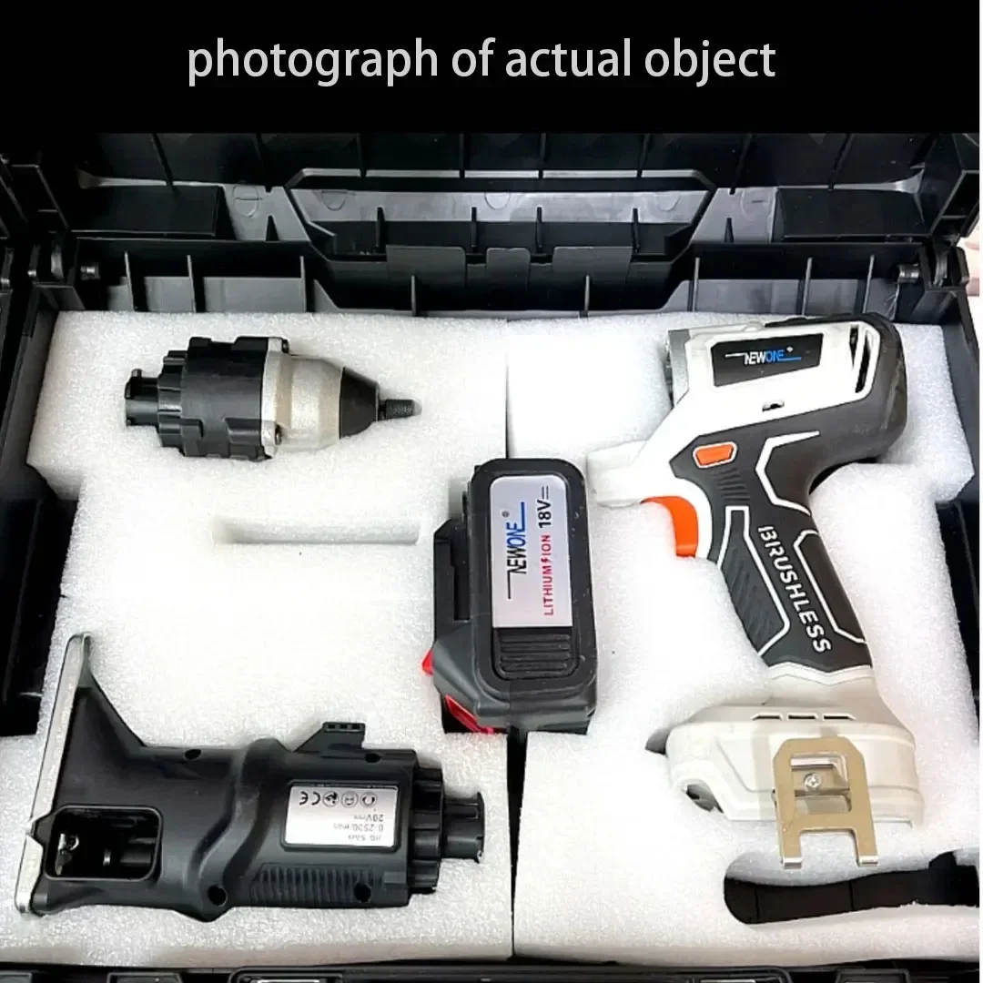 مثقاب كهربائي متعدد الأغراض 12 في 1 (مع مثقاب تأثير) منشار منحني ترددي أداة أرجوحة سلسلة مفك براغي