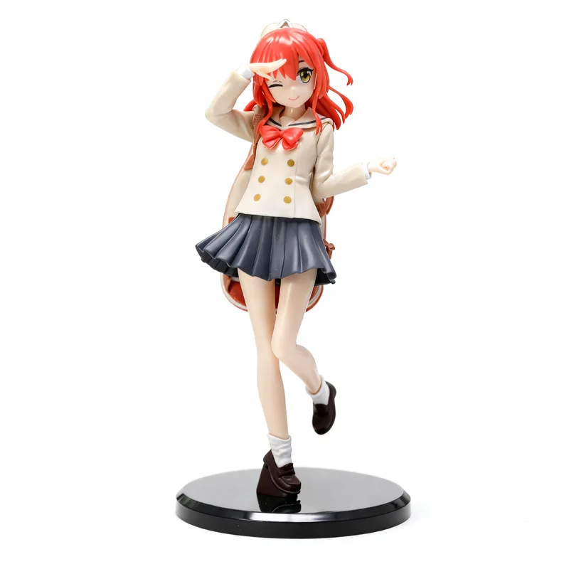 Anime Bocchi The Rock Kita Ikuyo Action Figure Model Statue Collection Doll Desk Decoration Ornament Birthday Gift