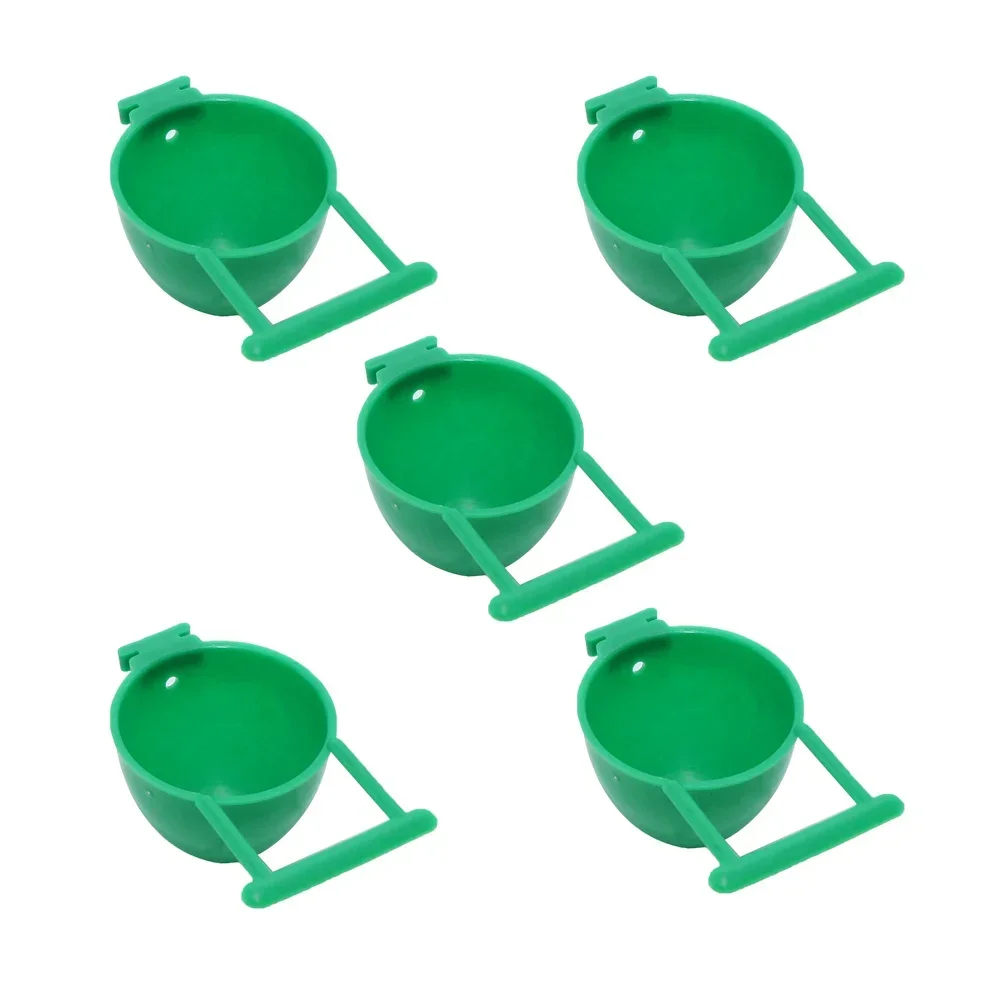 5 قطعة الطيور الببغاء المغذية الفاكهة البيض الحاويات حامل قفص معلق الحيوانات الأليفة الطيور لوازم تغذية صندوق 100% العلامة التجارية الجديدة والعالية الجودة