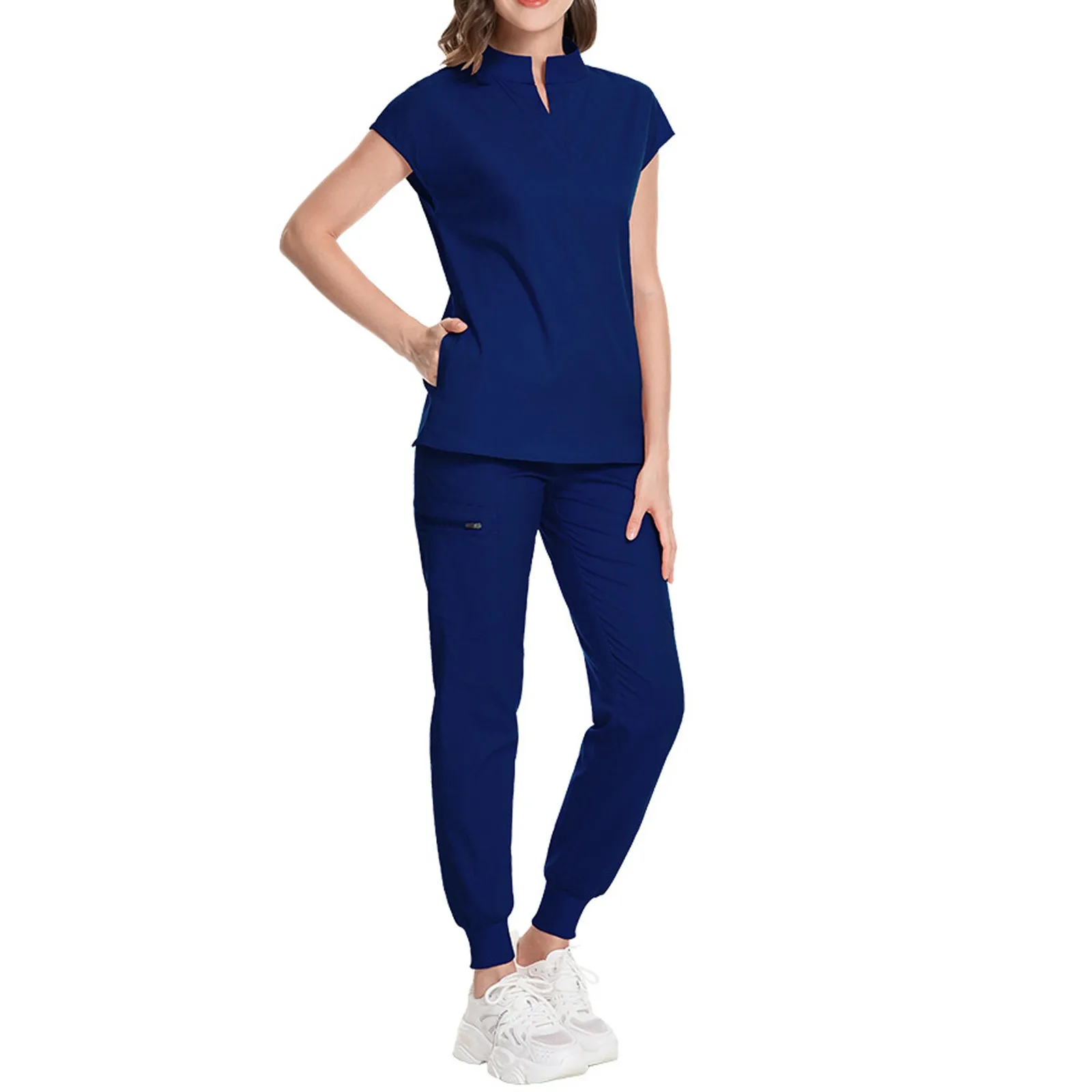 

Comfy Medical Scrubs Uniform Nurse Accessories Pet Clinic Doctor Work Clothes Multicolor Anesthetist Uniforms Nurse Women