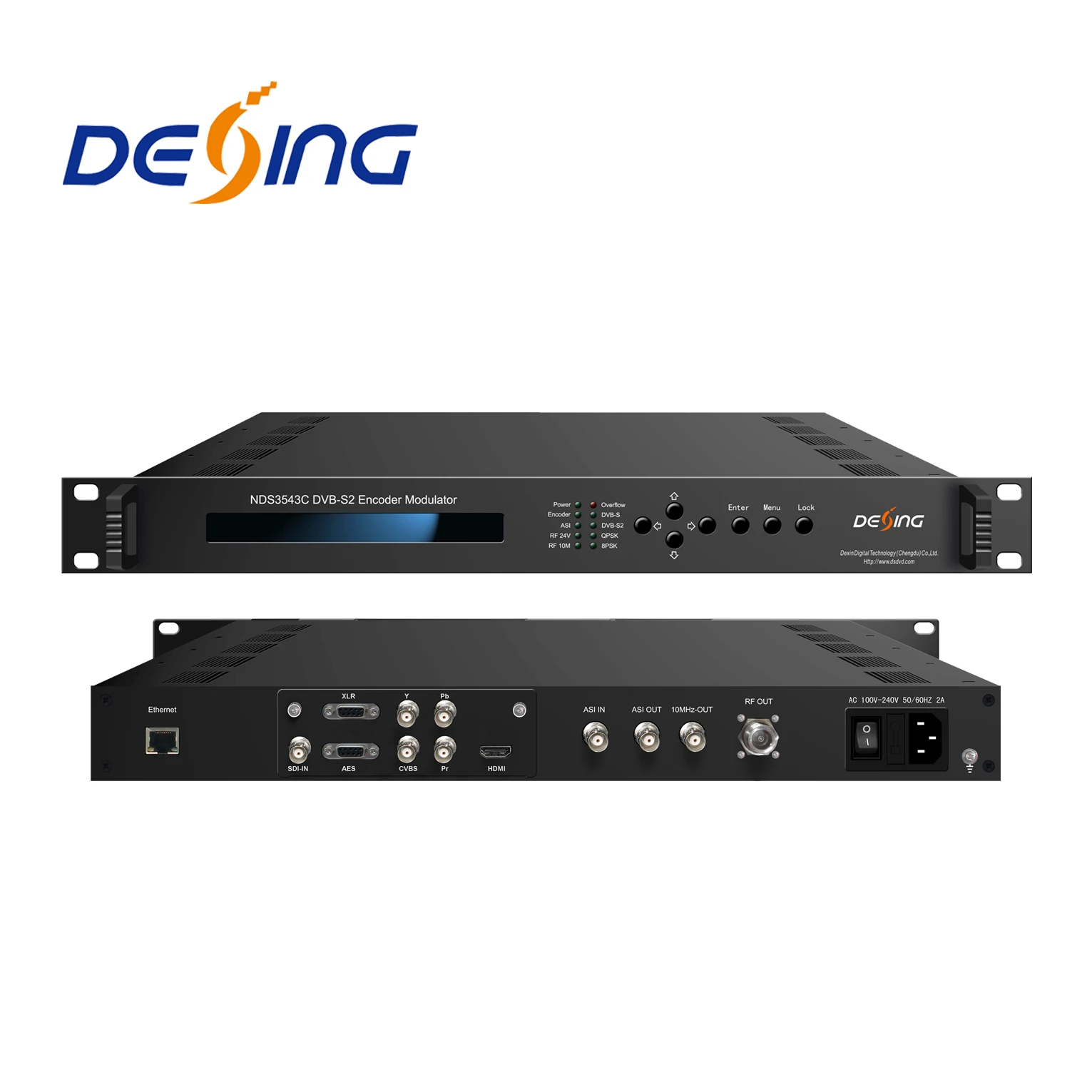 NDS3543C Dvb-s2 8psk Uplink Modulator hdmi Encoder Modulator