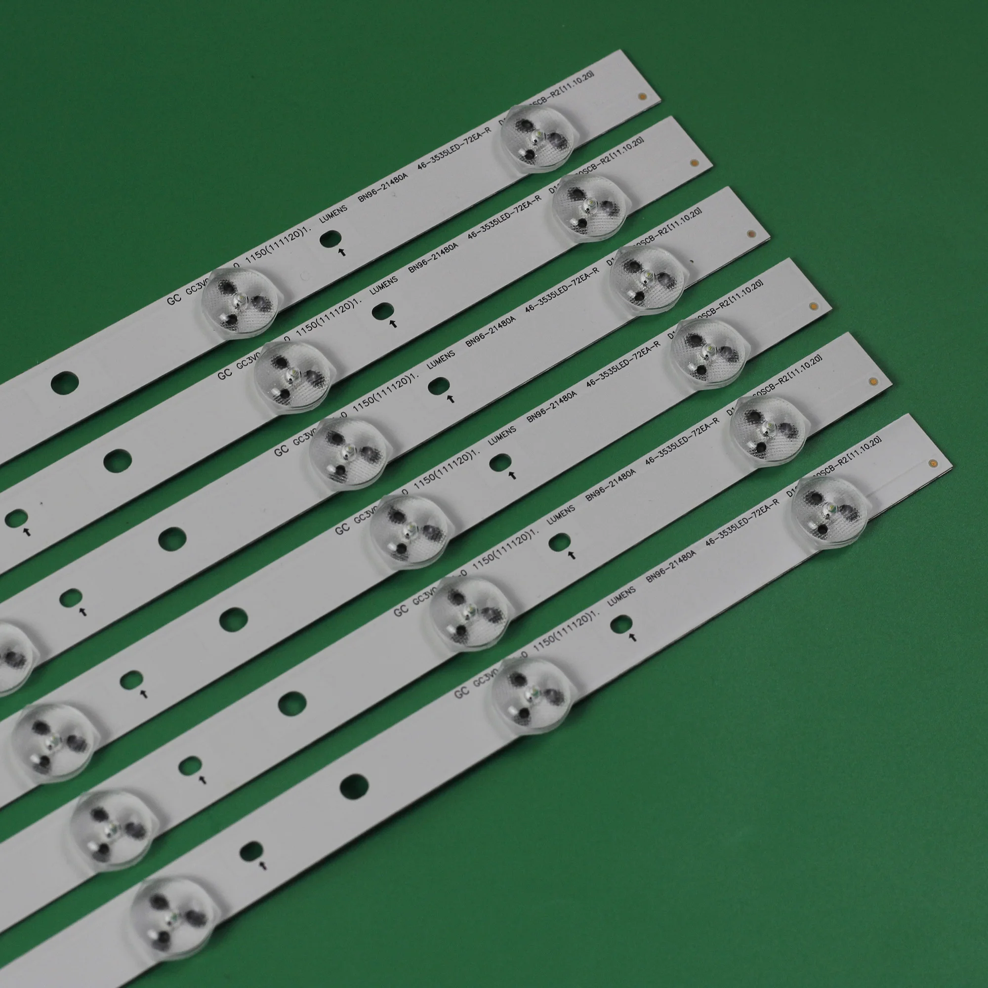 Striscia LED UE46EH6030 UN46EH5300 UN46EH6000 UN46FH6030 UN46EH5300F D1GE-460SCA-R3 BN96-24110A BN96-24111A BN96-23596A BN96-23597A