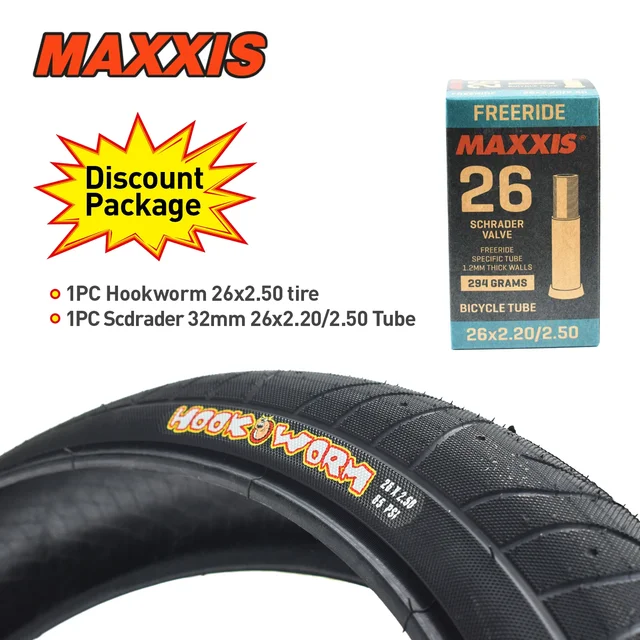 MAXXIS HOOKWORM 26*2.5 20*1.95 Шины для горного велосипеда