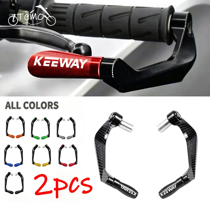 

For Keeway RKF RKV RKS K /X Light Superlight 125 200 Motorcycle Handlebar Grips Brake Clutch Levers Handle Bar Protector Guard