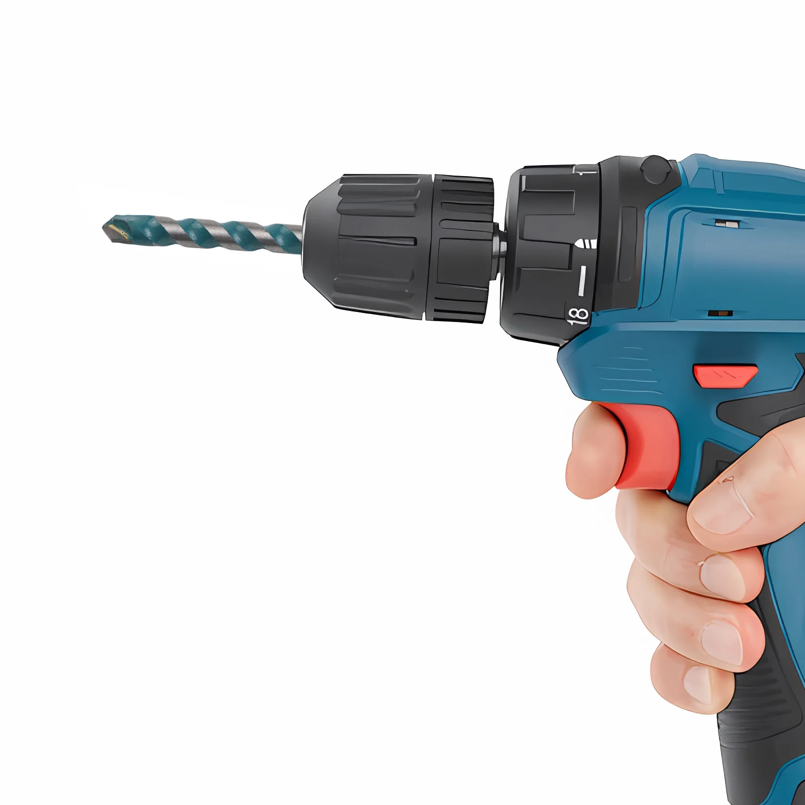 Concrete Drill Bit 100*6mm Drill Bit Easy Chip Discharge Good Heat Dissipation Spiral Groove Design Construction Work