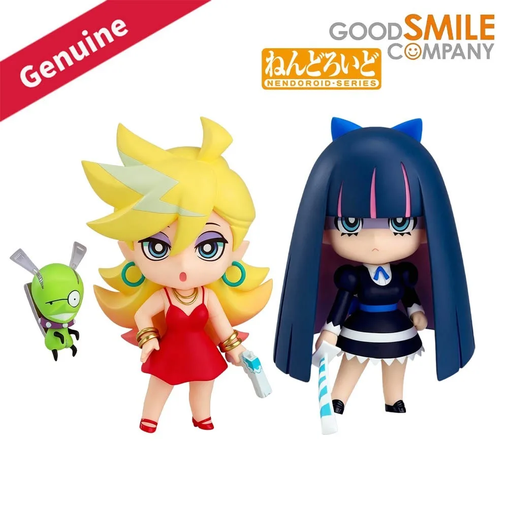 100% Original en stock Good Smile Company Nendoroid New Panty & Stocking with Garterbelt Chuck Panty Anarchy Stocking Anarchy